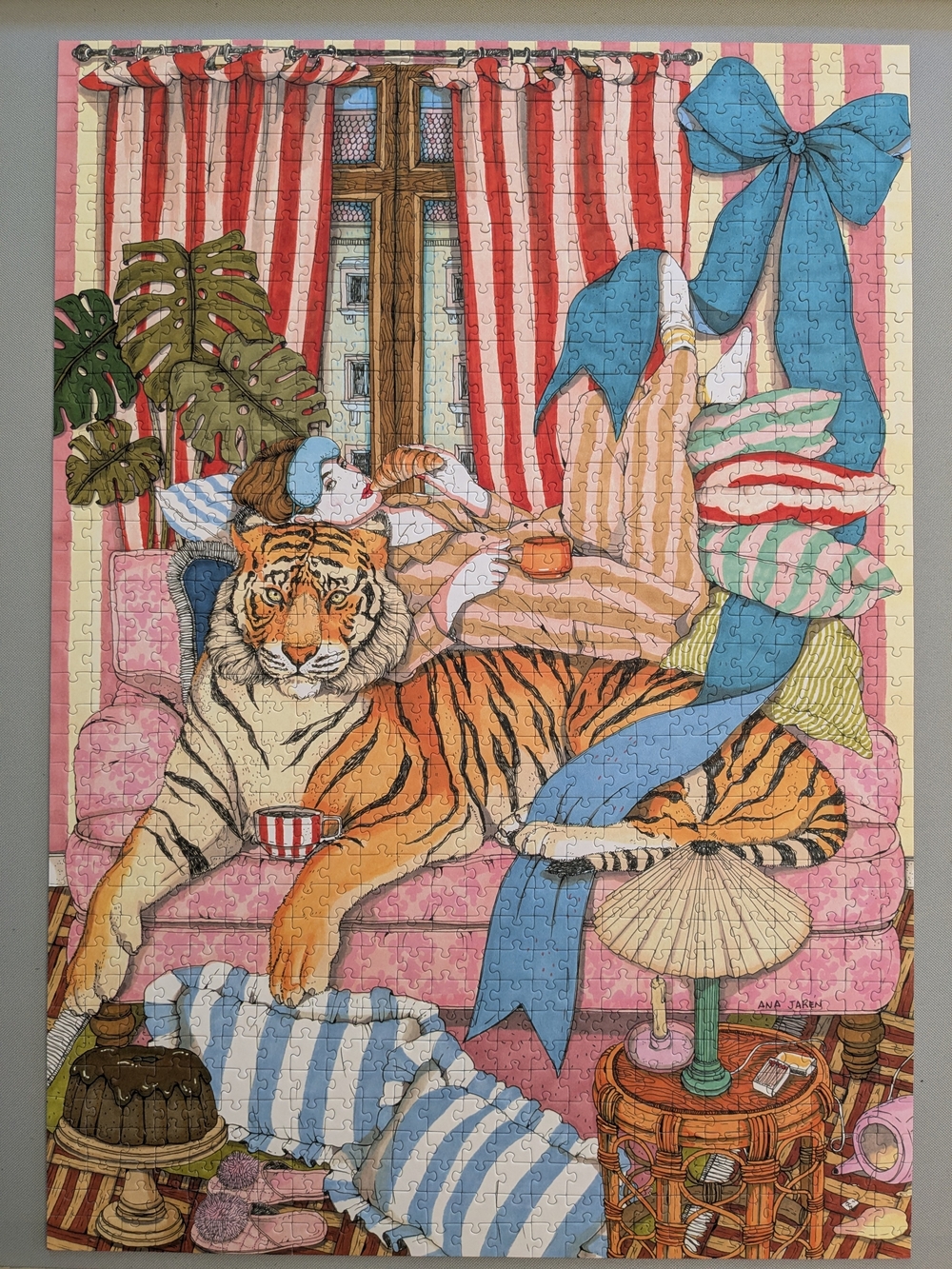 Ordinary Habit 1000 Piece Puzzle — Ana Jaren Wild Comfort - Picture 3 of 13